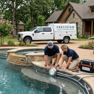 Pool Equipment Installations pool light installation in Memphis TN
