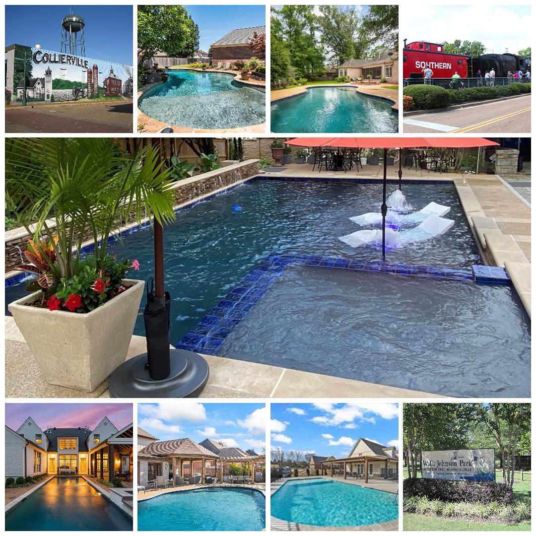 Reliable Pool Service in Collierville TN - Precision Pools Landscape - Precision Pools Landscape Historic Town Square in Collierville, TN, part of the Precision Pools and Landscape pool service area