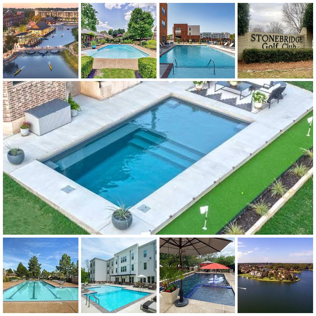 Reliable Pool Service in Lakeland TN - Precision Pools Landscape - Precision Pools Landscape Garner Lake in Lakeland, TN, part of the Precision Pools and Landscape pool service area