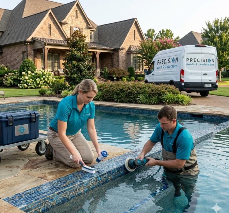Pool Tile Cleaning in Memphis TN